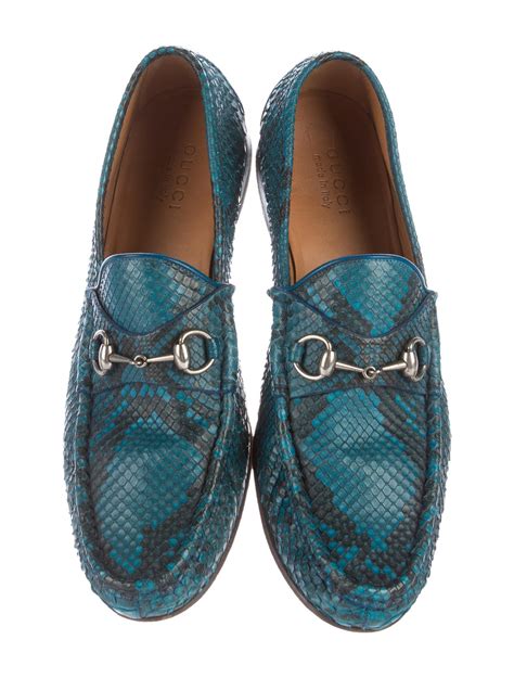 gucci snakeskin loafers|gucci loafers for sale.